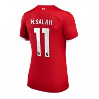 Fotballdrakt Dame Liverpool Mohamed Salah #11 Hjemmedrakt 2023-24 Kortermet